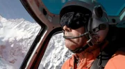 Pascal Brun, Helikopterpilot am Mont Blanc.