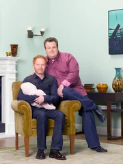 1. Staffel: Mitchell (Jesse Tyler Ferguson, li.) und Cameron (Eric Stonestreet)