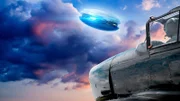UFO am Himmel.