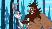 Bei Bugs Bunny taucht ein Barbar auf, welcher sein Hasenloch und den Wald erobern will.