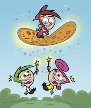 Welch ein Glück, dass Timmy zwei prima Paten hat. Pardon, Fantasie-Paten. Aber was macht das schon! Cosmo und Wanda sind nämlich in der Lage, mit ihrem Zauberstab so allerhand Wünsche in Erfüllung gehen zu lassen.