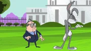 Bugs Bunny (r.) wird zum Präsidentenhasen. Das gefällt dem Vizepräsident überhaupt nicht!