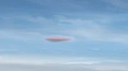 UFO von Air France Flug aus gesehen.
