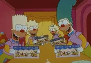 Familie Simpson ist begeistert, dass Homer auf's Clown-College geht.