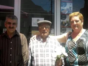 UFO-Zeugen in Portugal. David Silva, der Vater von Paulina und Paulina.