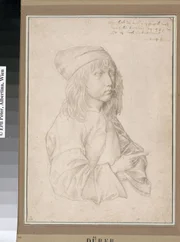 Albrecht D¸rers erstes Selbstportrait - ein Genie, 13 Jahre alt.