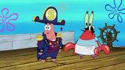 L-R: Captain Scarfish, Mr. Krabs