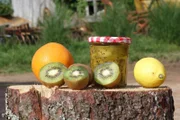 Kiwi – Orange, selbstgemachte Marmelade.