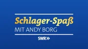 SÃœDWESTRUNDFUNK Schlager-SpaÃŸ mit Andy Borg Gastgeber, Sänger und Moderator Andy Borg begrüÃŸt in "Schlager-SpaÃŸ mit Andy Borg" einmal im Monat, samstags um 20:15 Uhr im SWR Fernsehen Stars des Schlagers und der Volksmusik, Talente aus dem Südwesten und Menschen mit besonderen Geschichten. Signet Â© SWR, honorarfrei - Verwendung gemäÃŸ der AGB im engen inhaltlichen, redaktionellen Zusammenhang mit genannter SWR-Sendung und bei Nennung "Bild: SWR" (S2+). SWR Presse/Bildkommunikation, Baden-Baden, Tel: 07221/929-22287, foto@swr.de