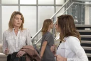 Dr. Meredith Grey (Ellen Pompeo, l.); Dr. Amelia Shepherd (Caterina Scorsone, r.)