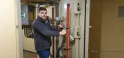 Mirko Krumm, Betreiber des Bunkers Warnamt Bassum.