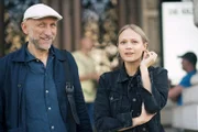 Regisseur Thomas Knoglinger und Mavie Hörbiger im Burgtheater während ServusTV´s "Das ist Österreich", Wien am 05.09.2022