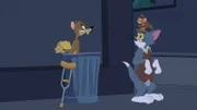 v.li.: Willy the Weasel, Tom, Jerry (oben)