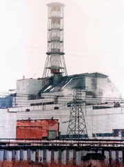 Der dritte Reaktor des Kernkraftwerks Tschernobyl ist auf diesem Archivfoto zu sehen. Tausende starben an den Folgen des Unfalls, und große Teile des Gebiets sind nach wie vor verseucht.