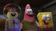 L-R: Sandy, Patrick, SpongeBob