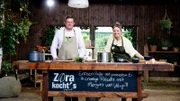 Mathias Kayser, Caterer, ist zu Gast in Zora Klipp's Gartenküche in Uelzen. (