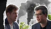 Zwei, die sich über den Nutzen des Emissionshandels nicht einig sind: Der Grünen Politiker Michael Bloss und der FDP Abgeordnete Lukas Köhler.