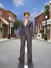 (3. Staffel) - Neu in Eureka: Eva Thorne (Frances Fisher), die alle nur "The Fixer" nennen ...
