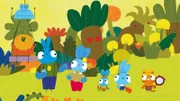 Die Hasenbande macht einen Ausflug in den Dschungel, wo sie auf Bops und Boos Tigerfreund Garry treffen. Er ist auf einer Mission: Er will die tollste Sache entdecken, die die Natur zu bieten hat.