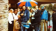 Reporter und Fotografen erwarteten Präsident Reagan vor dem Hotel Hilton in Washington.