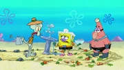 L-R: Squidward, SpongeBob, Patrick