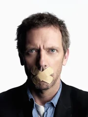 Nur selten l&auml;sst sich Dr. Gregory House (Hugh Laurie) den Mund verbieten ...
