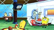 Squidward, Mr. Krabs, SpongeBob