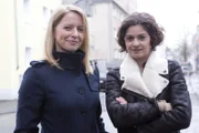 Die neue SOKO-Chefin Anna Maiwald (Diana Staehly, l.) mit der ebenfalls neuen Jungkommissarin Lilly Funke (Tatjana Kästel).