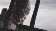 CGI IMAGE:  Takeo Shiro looking out of the window in a bombing run. (Photo Credit: ©Darlow Smithson Productions Ltd/ HG Films)