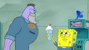 L-R: Captain Frostymug, SpongeBob