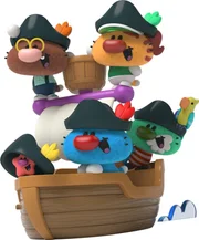 Folge Oggy dem Kätzchen und seinen Freunden in eine Welt, in der alles aus Kinderspielzeug besteht und in der sie tolle Abenteuer erleben.