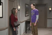 Steht Amy (Mayim Bialik, l.) und Sheldon (Jim Parsons, r.) wirklich das Beziehungsaus bevor?
