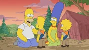 (v.l.n.r.) Homer; Bart; Marge; Lisa