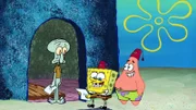 L-R: Squidward, SpongeBob, Patrick