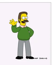 (13. Staffel) - Manchmal gewöhnungsbedürftig: Nachbar der Simpsons Ned Flanders.