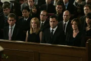 "For Warrick" -- The CSI's (Eric Szmanda, Archie Kao, Marg Helgenberger, David Berman, George Eads, Marc Vann, Jorja Fox, ) attend Warrick's funeral as they struggle to reconcile with the loss of their partner on CSI: CRIME SCENE INVESTIGATION, on the ninth season premiere, Thursday October 9th, on the CBS Television Network. Photo: Robert Voets/CBS ©2008 CBS Broadcasting Inc. All Rights Reserved..
