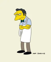 (19. Staffel) - Einer von Homer Simpsons besten Freunden: Kneipenbesitzer Moe.