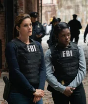 Pictured (L-R)  Pictured: Special Agent Maggie Bell (Missy Peregrym) and  Special Agent Kristen Chazal (Ebonee Noel)