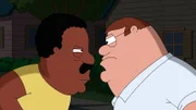 Cleveland Brown (l.); Peter Griffin (r.)