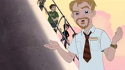 PHINEAS & FERB - "Night of the Living Pharmacists" - In this "Night of the Living Dead"-inspired special, Doofenshmirtz's latest "-inator" accidentally turns the citizens of Danville into contagious Doof-zombies who run rampant all over town. Agent P and the kids must work together to save Danville and avoid becoming Doof-zombies themselves. This episode of "Phineas and Ferb" airs Saturday, October 4 (8:00 PM ET/PT), on Disney Channel. (Disney XD) ED, SHAUN