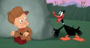v.li.: Elmer Fudd, Daffy Duck
