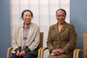 CHICAGO MED -- "Know When to Hold and Know When to Fold" Episode 817 -- Pictured: (l-r) Jodi Long as Wu Da-Xia, Epatha Merkerson as Sharon Goodwin -- (Photo by: George Burns Jr/NBC)
