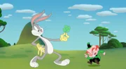 v.li.: Bugs Bunny, ein Kobold
