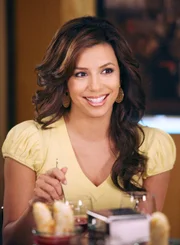 DESPERATE HOUSEWIVES - "In Buddy's Eyes" - Gaby struggles with the reality of having a blind husband, Lynette is surprised when someone from her past shows up at Scavo pizzeria, and Bree and Katherine join forces to plan the Founders Day Ball, on Desperate Housewives," SUNDAY, APRIL 20 (9:00-10:02 p.m., ET) on the ABC Television Network. (ABC/DANNY FELD) EVA LONGORIA PARKER