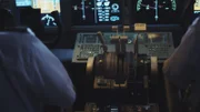 REENACTMENT - A view of the pedestal of the Boeing Max 8. (Cineflix 2020/James Griffith)