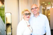 Maritta mit ihrem Lebensgefährten Edgar vom Festmodenzentrum "Cecile" aus Kerpen.