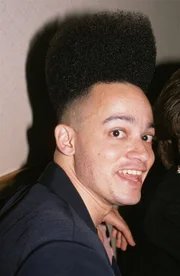 Christopher Reid von Kid 'N' Play in New York City im Jahr 1990. (Credit: Walter McBride/Corbis via Getty Images)