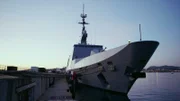 Die französische Mehrzweckfregatte "La Fayette" wurde 1996 in Dienst gestellt und ist eines der ersten einsatzfähigen Schiffe, das mit Hilfe von Stealth-Technik seine Radar-Signatur verbergen kann.
