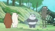 v.li.: Grizzly Bear, Ice Bear, Panda Bear, Charlie