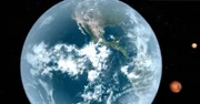 CGI-BILD: Die Erde. (Bildnachweis: National Geographic Channels)